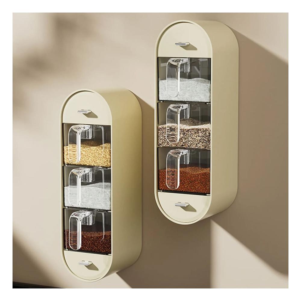 Organizador Empotrable Color Blanco para Condimentos de Uso Diario Y Papel Regalo