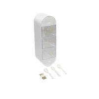 Organizador para Cocina Color Blanco Empotrable de Condimentos Y Regalo Sticker