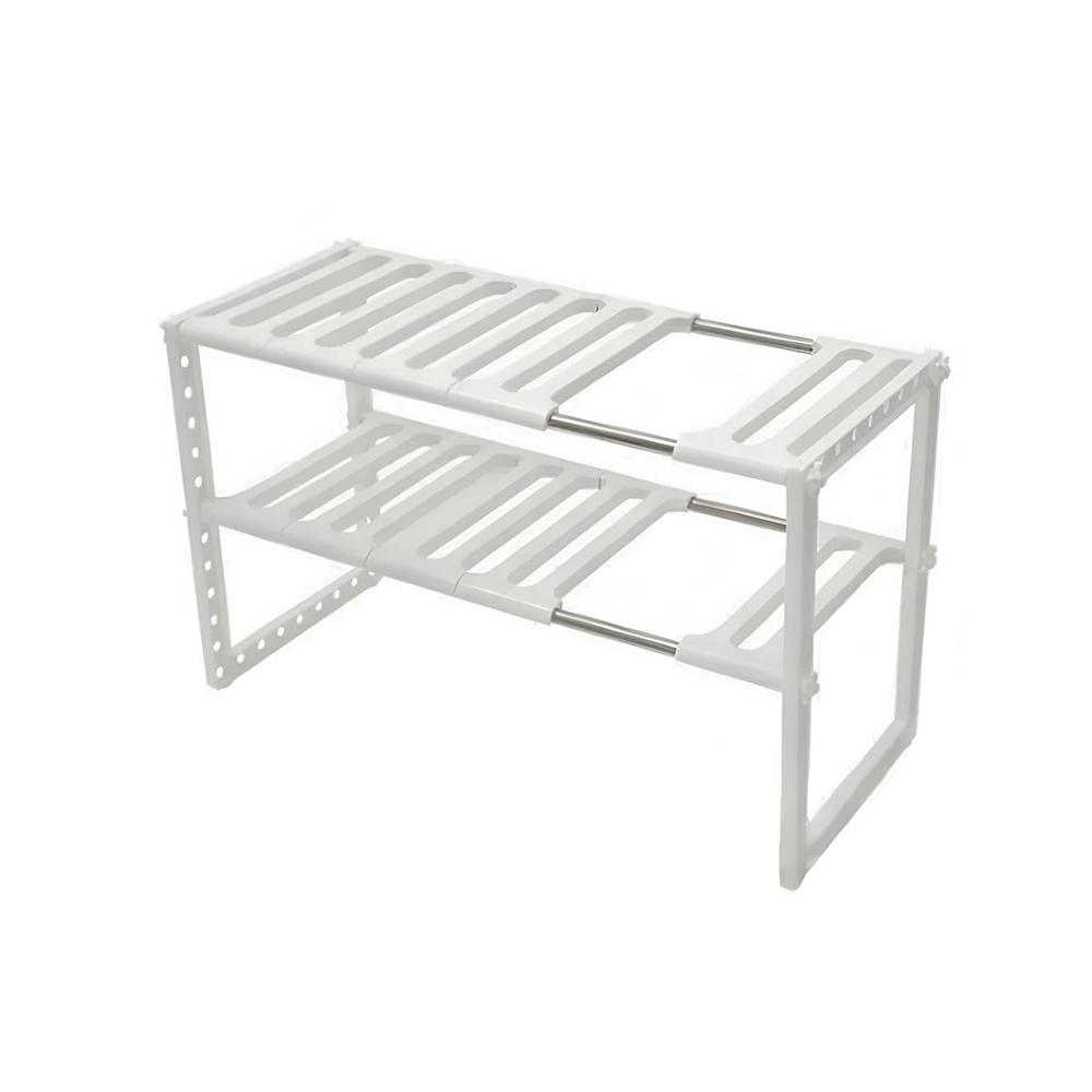 Estante de Cocina Blanco con Estructura de Plastico Muy Firme Y Regalo Sticker