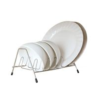 Soporte Escurridor Plateado para Tapas de Ollas 10 Ranuras Curvo YRegalo Sticker