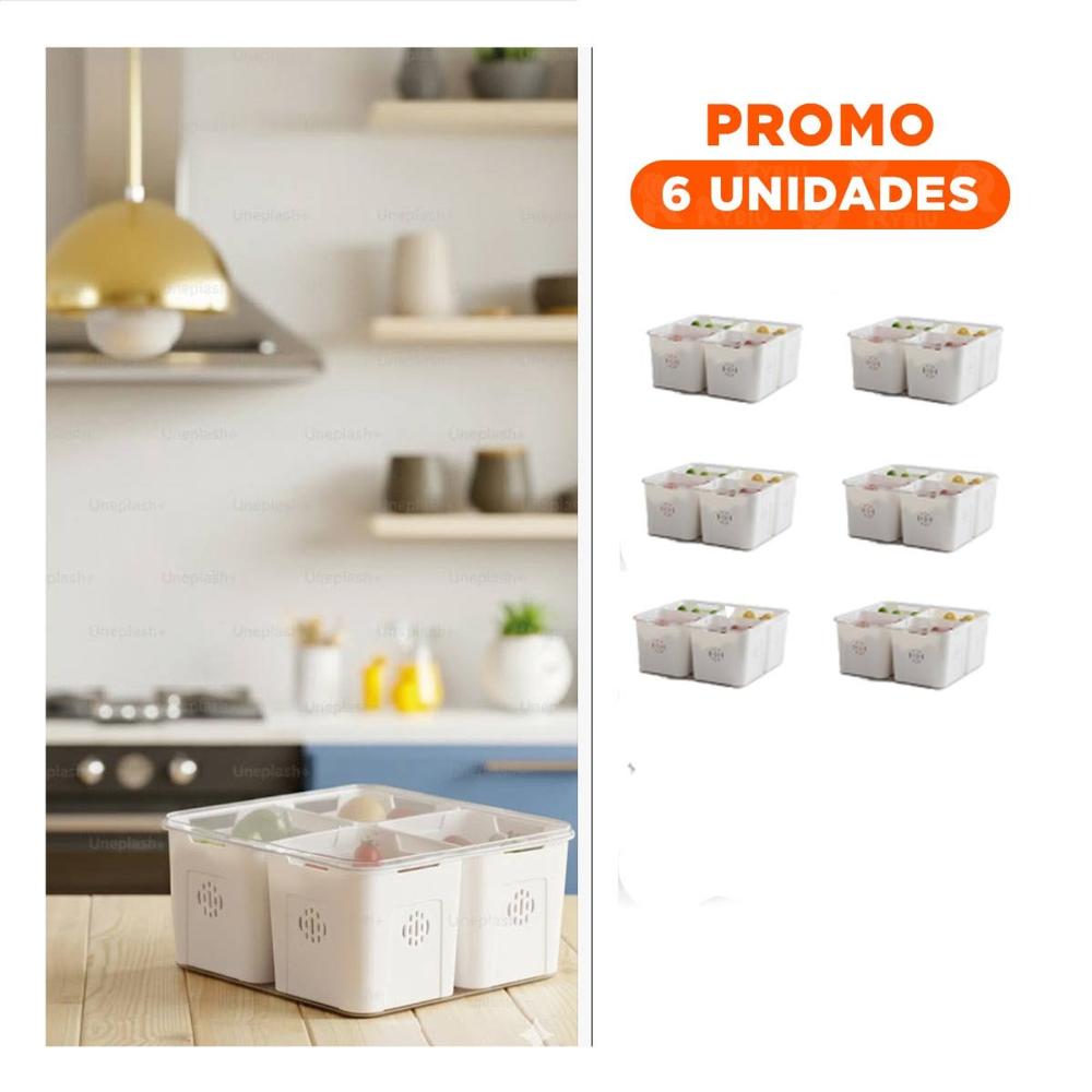 Pack6 Soporte con 4 Bandejas Escurridoras de Plastico para Cocina Activa Y Regalo Sticker