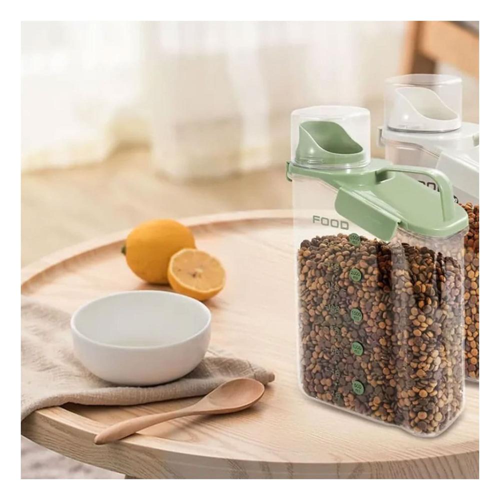 Contenedor con Boquilla Tapa y Asa 2.5L Ideal para Agua y Bebidas