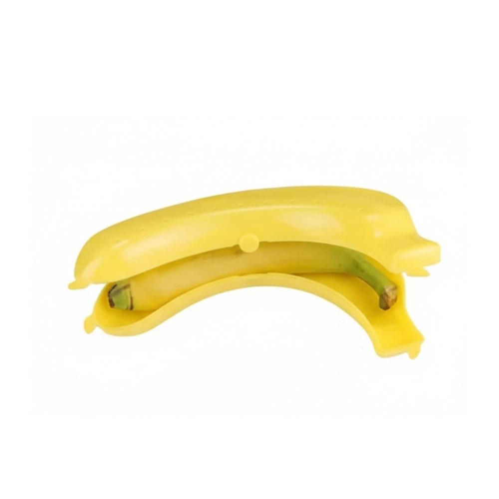 Estuche para Platano Amarillo Rigido para Transportar sin Aplastar la Fruta YRegalo Sticker