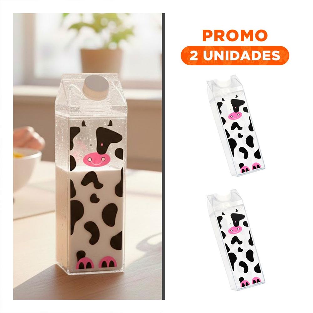 Pack2 Jarra de Manchas Negras y Rosadas 1L para Organizar cada Espacio YRegalo Sticker
