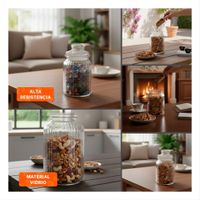 Contenedor de Mesa 1020ml Transparente a Rayas para Servir Agua Fria YLigas Regalo