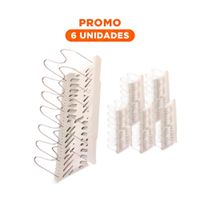 Pack6 Estante Protector para Mesa y Guardado de Ollas Tapas y Sartenes Blanco YRegalo Sticker