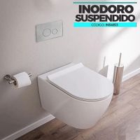 Inodoro suspendido blanco INS4853
