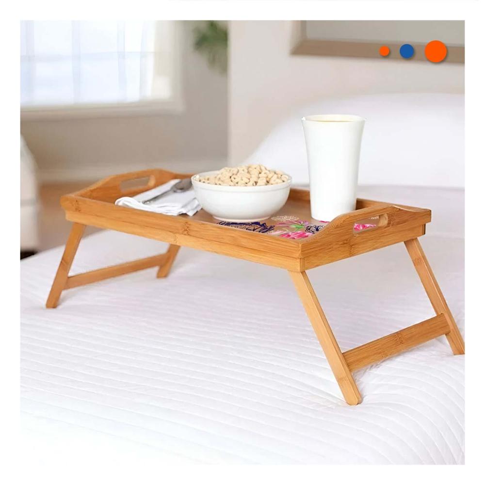 Plataforma Plegable para Hogar en Mostaza con Uso Practico y Decorativo Y notas