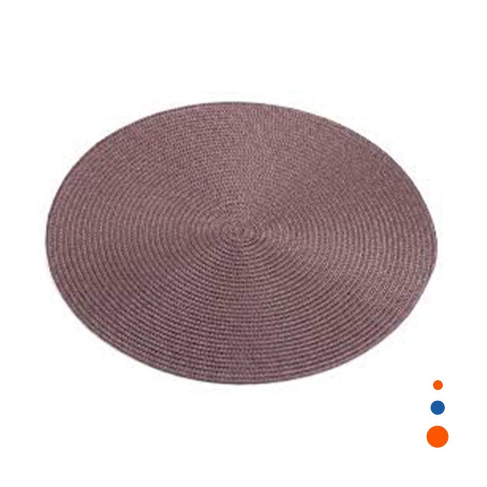 Mantel Decorativo Circular Boho Morado para Hogar y Casa Y Regalo Sticker