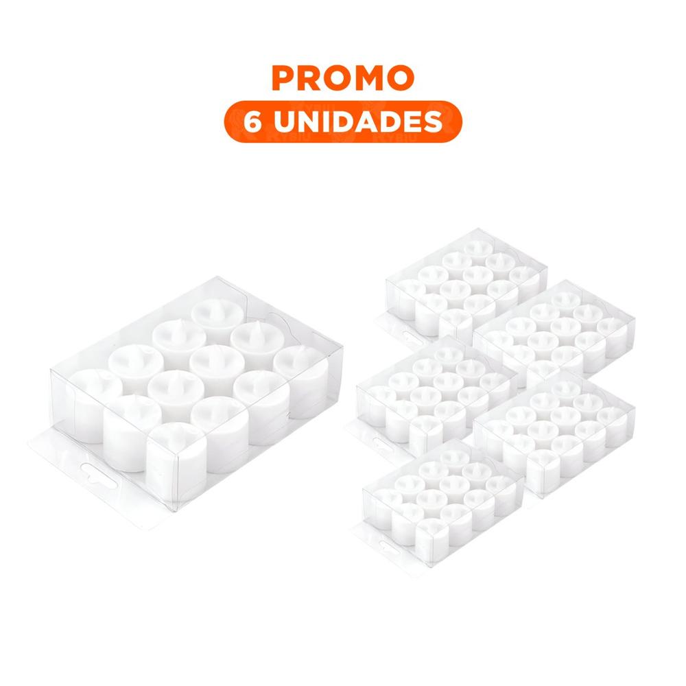 Pack6 Luces Ambientales LED para Decorar Muebles y Repisas Y Regalo Sticker