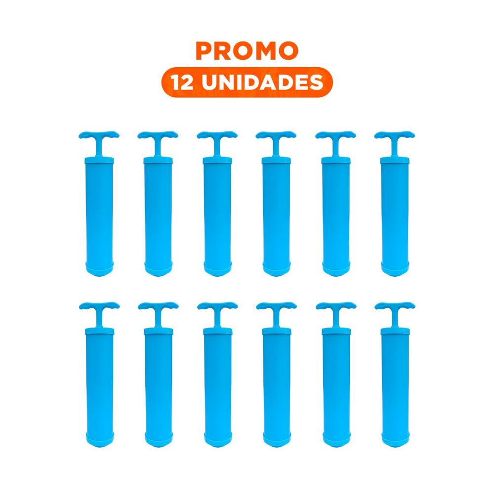 Pack12 Compresor de Bolsas Manual para Vacio Practico y Util en Hogar y Cocina