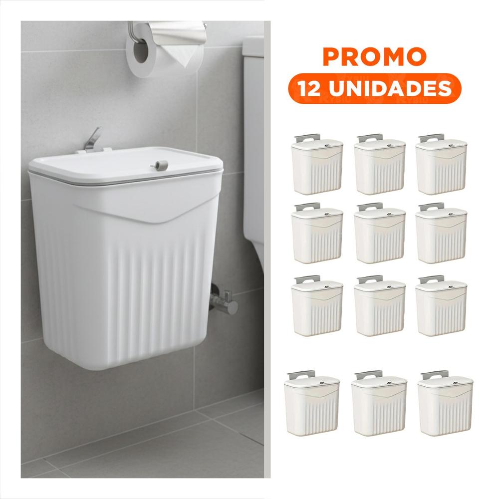 Pack12 Recipiente Colgante Blanco Funcional y Decorativo para Cocina