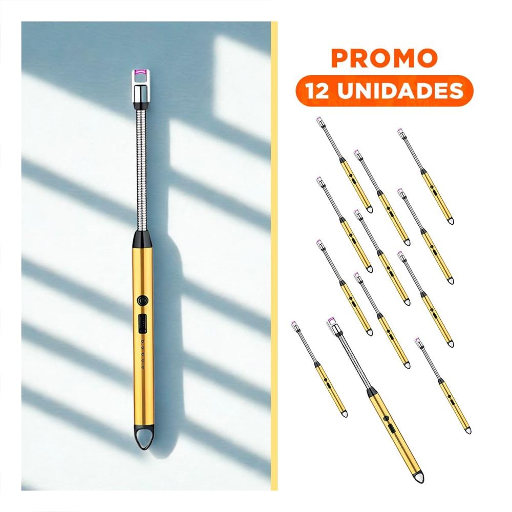 Pack12 Herramienta para Cocina Recargable Dorado en Hogar Seguro