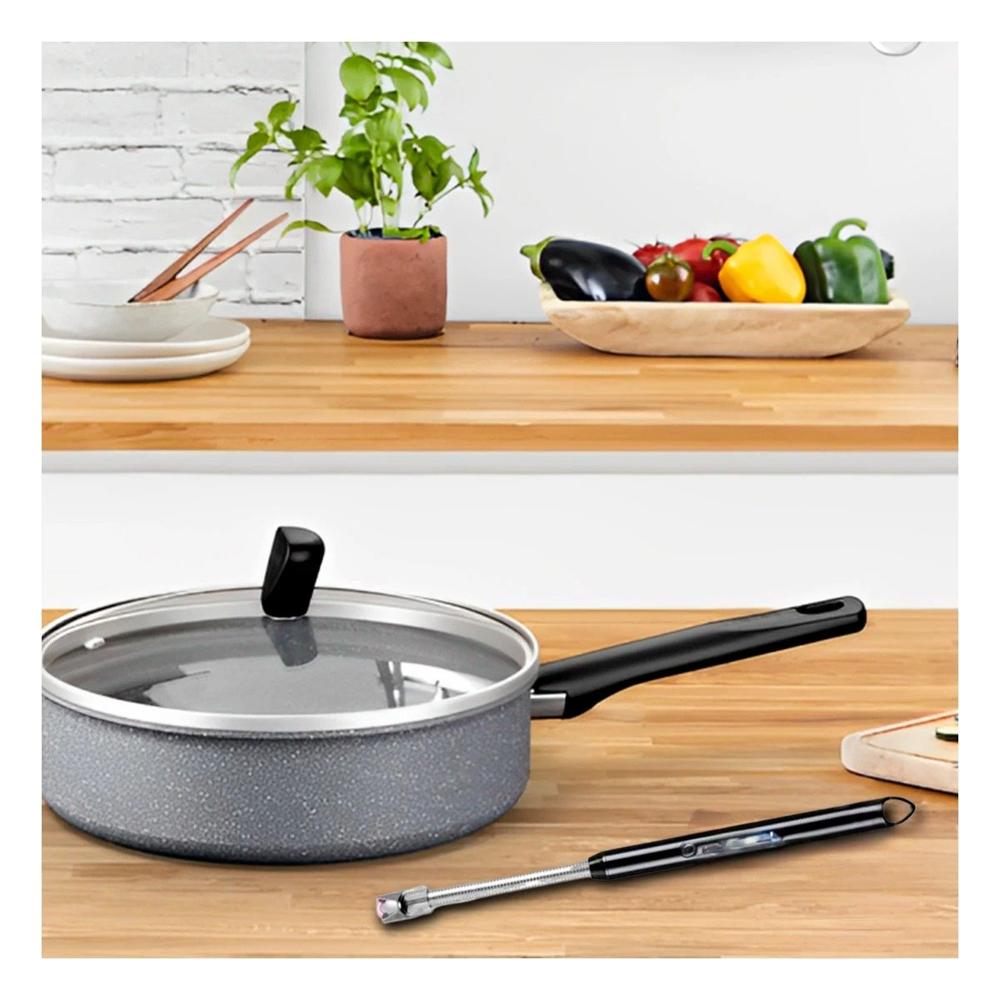 Mechero Recargable para Cocina y Parrilla Uso Practico en Hogar Y Papel Regalo