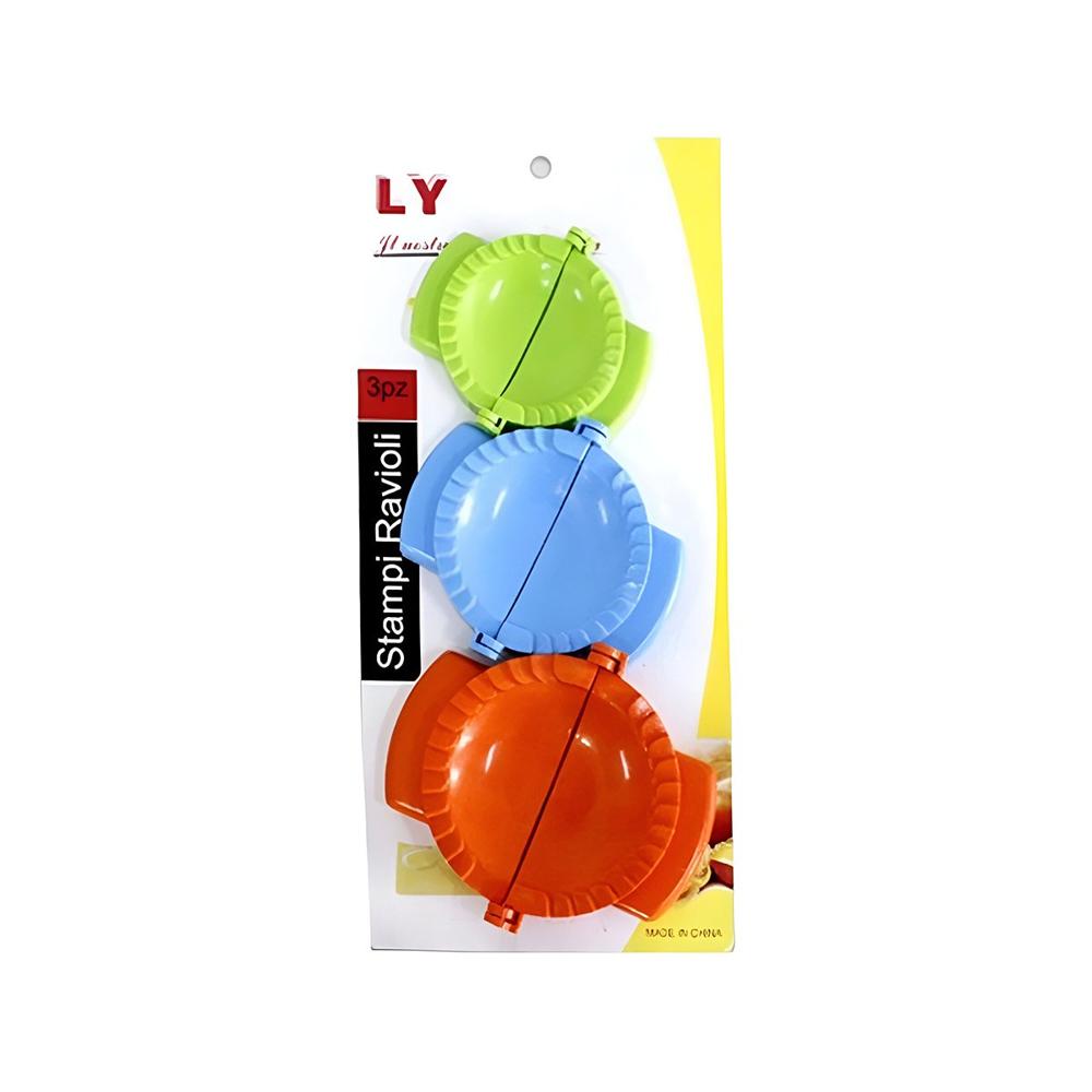 Set para Empanadas con 3 Dimensiones Multicolor en Plastico YRegalo Sticker