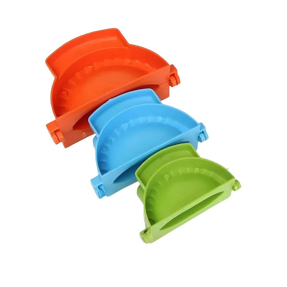 Set de 3 Moldes en Plastico Multicolor para Empanadas Caseras YPapel Regalo