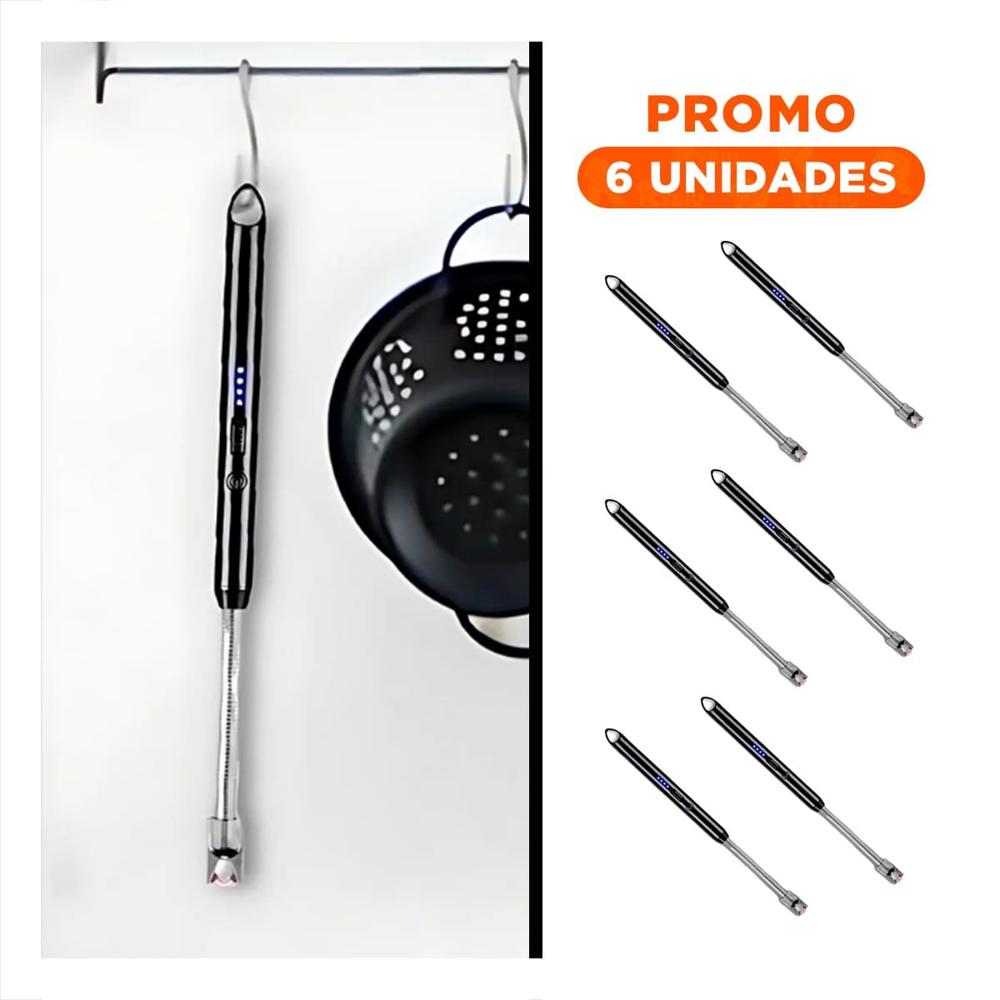 Pack6 Dispositivo para Cocina Recargable Uso en Casa Y Regalo Sticker