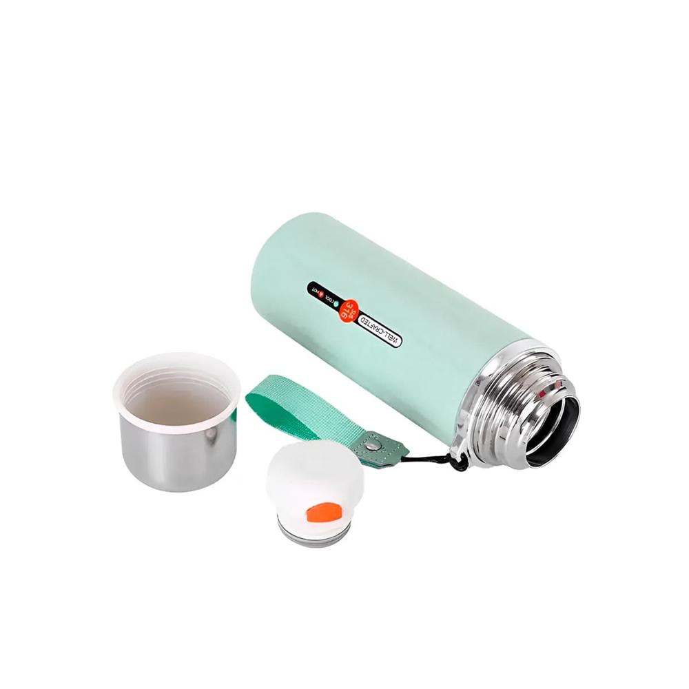 Termo 800ml Verde Agua Resistente a Golpes y Facil de Limpiar en Casa YRegalo Sticker