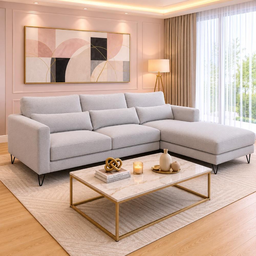 Sala Londres Seccional AAA Multiservices Gris Claro