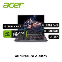 Laptop Acer Nitro V 16 Anv16-72 Core 9-270h 32gb 1tb Ssd Rtx 5070 16"" (nh.u2faa.003)