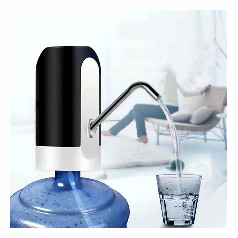Dispensador de Agua Electrico Recargable de Color Negro para Uso Diario