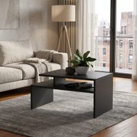 Mesa de Centro Alamanda  Movenda Negro