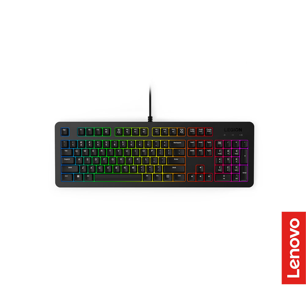 Teclado Lenovo Legion K310 RGB Gaming negro