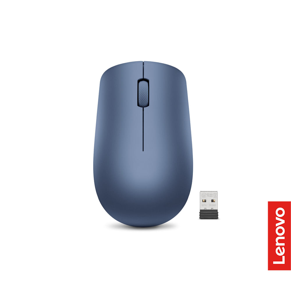 Mouse Lenovo 530 Inalámbrico azul