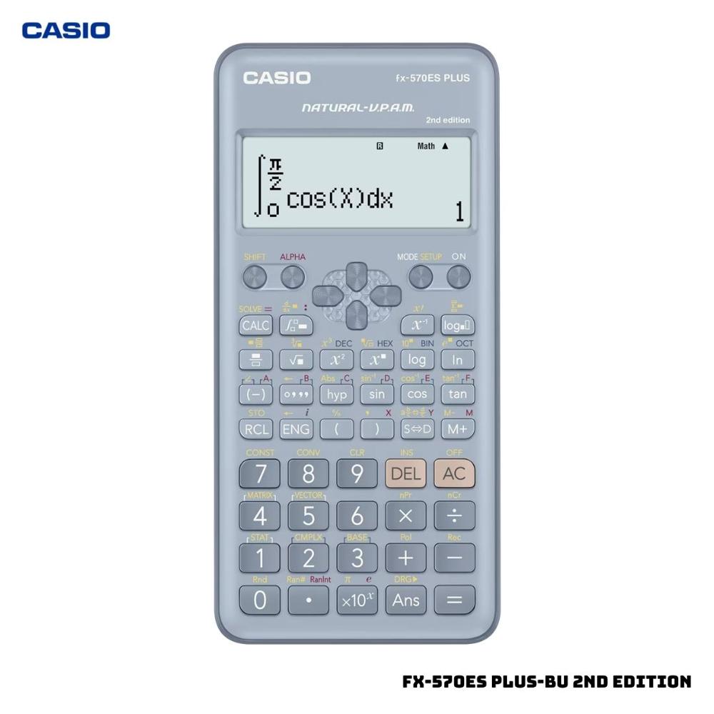 CALCULADORA CIENTIFICA CASIO FX-570ES PLUS-BU 2ND EDITION - AZUL
