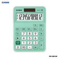 CALCULADORA DE MESA CASIO CON PANEL SOLAR MX-12B-GN - VERDE