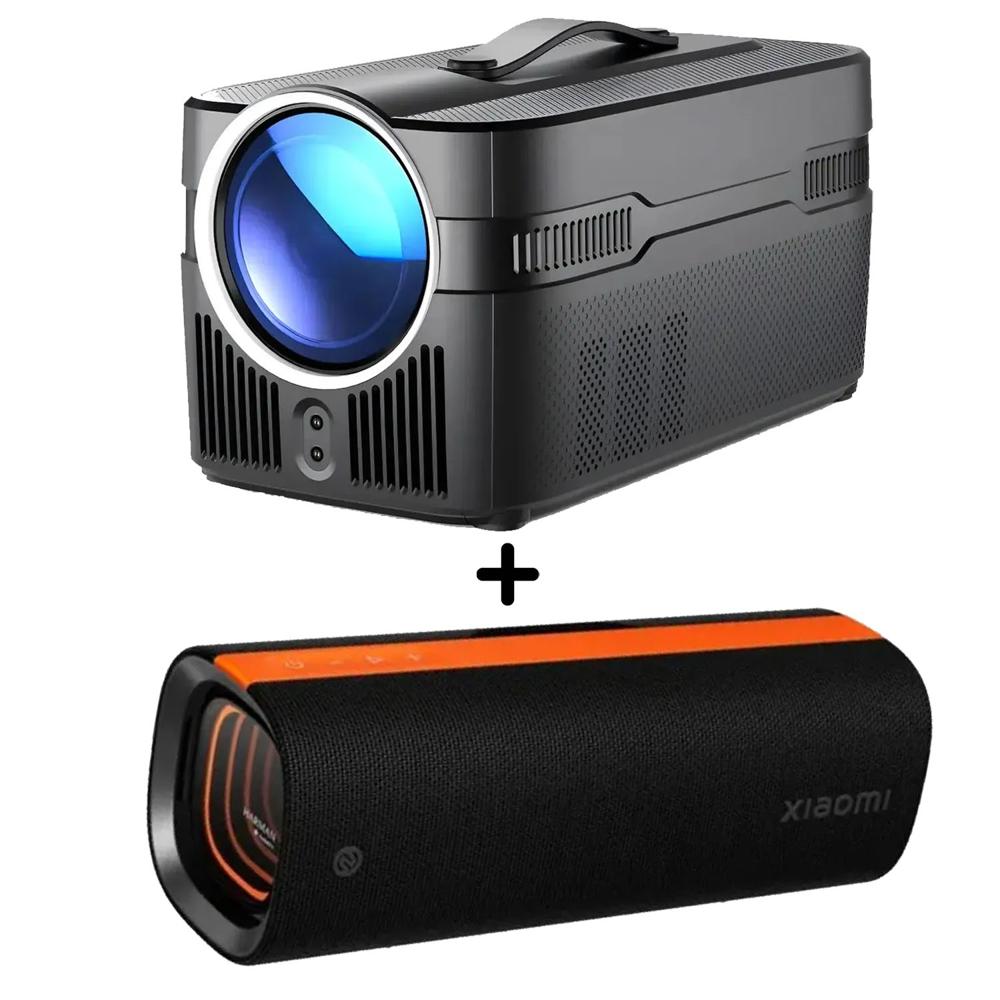 Combo Proyector MagCubic HY450C -  Parlante Xiaomi Sound Party NS7