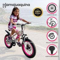 Bicicleta para Niño Aro 20 RACER X Edición Exclusiva Pink