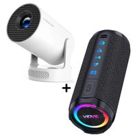 Combo Proyector MagCubic HY300 Pro -  Parlante Vidvie SP934 40W