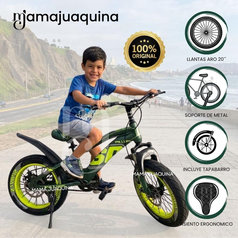Bicicleta para Niños Aro 20 RACER X Edición Exclusiva Dark Green