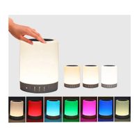 Parlante Lampara Led Bluetooth Colores Touch II