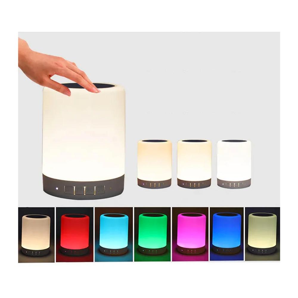 Parlante Lampara Led Bluetooth Colores Touch II
