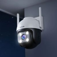 Cámara de seguridad WiFi 2.5K Vigilancia sensor de movimiento Giro Panorámico CH7