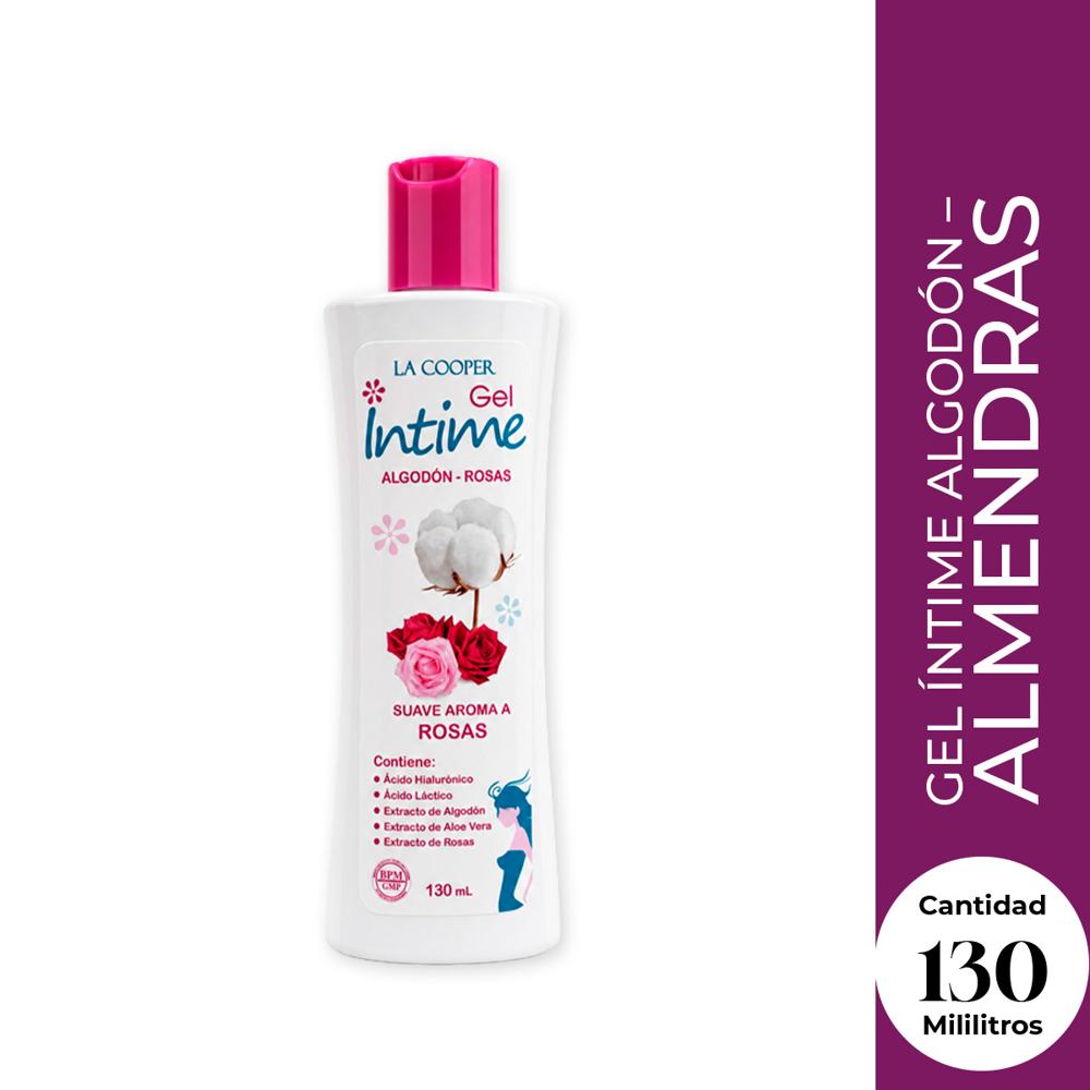 LA COOPER GEL INTIME ALGODON - ROSAS 130ML