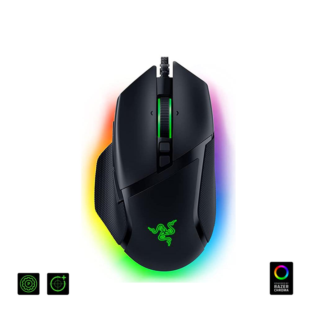 Mouse Razer Basilisk V3 26000 DPI 11 Botones USB RGB Chroma Negro