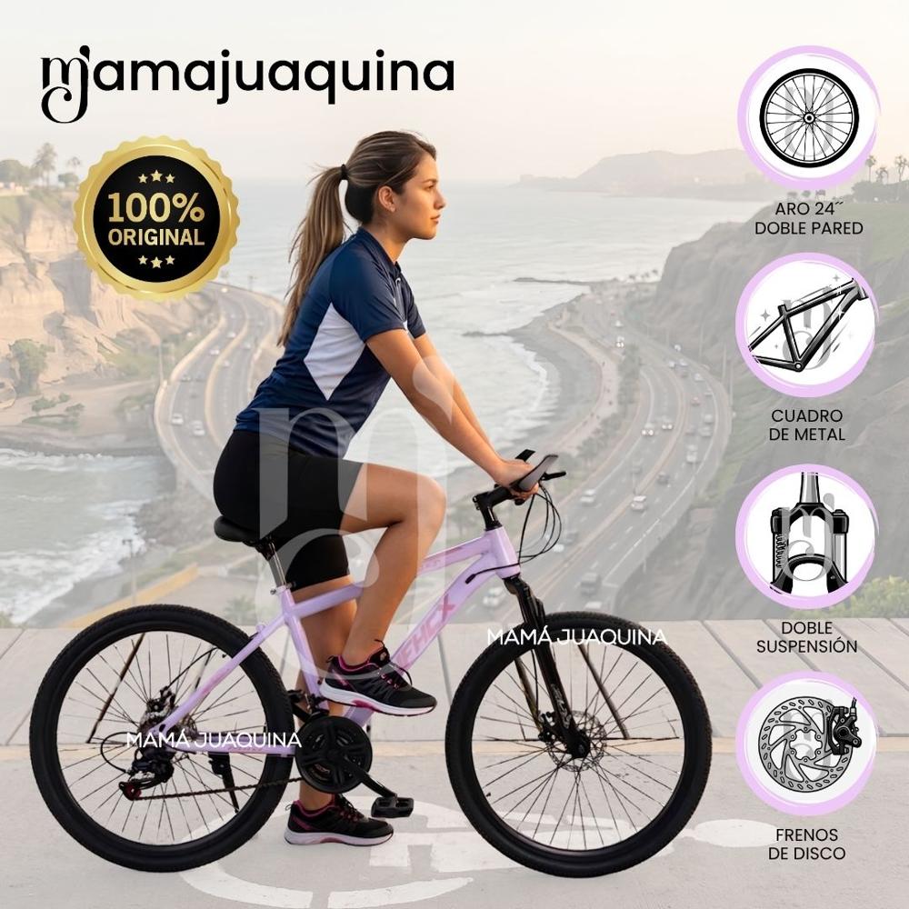 Bicicleta Deportiva Aro 24 SOFHIX Edición Limitada Pink