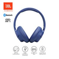 Audífonos JBL Tune 730BT Bluetooth 6.0 76H Pure Bass Azul