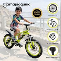 Bicicleta para Niño Aro 20 RACER X Edición Exclusiva Yellow