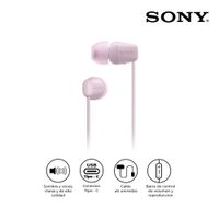 Audífonos Sony IER-EX15C In Ear USB-C con Micrófono Control Integrado Rosado