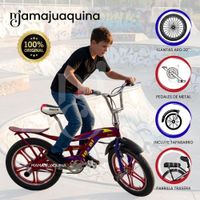 Bicicleta BMX Para Niño LIMBO ARO 20 Colección Exclusiva Red