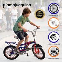 Bicicleta BMX Para Niño VORUNA ARO 20 Colección Exclusiva Blue