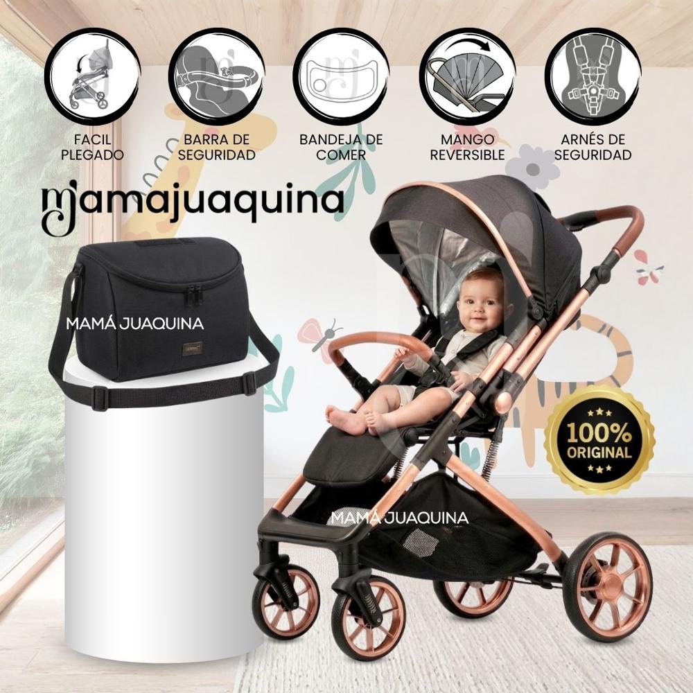 Coche Maleta de Lujo PEGASUS con Bandeja de Comer Edición Exclusiva Black