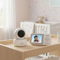 MONITOR DE VIDEO PARA BEBÉ VTECH VM3262 CON CÁMARA PAN TILT PANTALLA LCD Y VISIÓN NOCTURNA