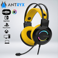 AUDIFONO GAMING IRIS-K AMARILLO RGB