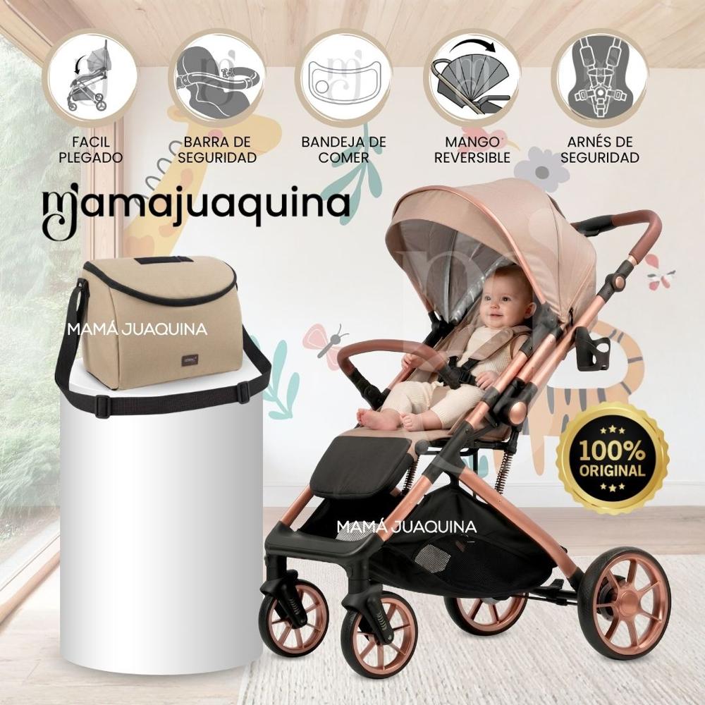 Coche Maleta de Lujo PEGASUS con Bandeja de Comer Edición Exclusiva Beige