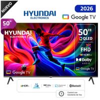 TELEVISOR HYUNDAI 50 QLED SMART TV GOOGLE TV FHD - HYLED5027QFG